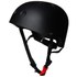 Kiddimoto's eye-catching helmet designs are based upon the iconic looks of the popular BMX Dirt helmets. Our helmets are stylish  practical and multifunctional  helping to protect your child as they enjoy all their outdoor adventures. This one really is a retro BMX inspired helmet  with a smart looking matt black finish!    Two sizes from age 2  Matt black colour  Ideal for Kiddimoto balance-biking  cycling  BMXing  skating and skateboarding  11 vents to keep little heads cool  Rear adjustment wheel to ensure a snug fit (small and medium size only)  Lightweight inner shell with foam pads for comfort and fit  Adjustable straps and quick release buckle  Injection moulded ABS hard plastic  Meets CE/EN1078  ASTM F 1447  ANSI Z90-4  CPSC   AS-NZS 2063 bicycle helmet standards  1 year guarantee    Sizes:    Small: 48-53cm Age 2-5  Medium: 53-58cm Age 4-Adult