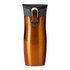 The travel mug from Contigo is a functional stainless steel mug designed with a plethora of practical features. The West Loop mug has a no-spill and no-leak construction aided by the one-touch AUTOSEAL&amp;reg; lid that seals automatically between sips to prevent accidental leakages.&amp;nbsp;  Internally  the mug has double-walled vacuum insulation that helps keep liquids at the desired optimum temperature: hot for up to 5 hours or cold for up to 12 hours. Additionally  the lid is safe to be washed on the top rack of a dishwasher. The portable travel mug fits most standard car cup holders  perfect for daily use or picnics and longer journeys. - R.R.  Features:   	Autoseal West Loop travel mug from Contigo 	Capacity: 470ml 	Patented AUTOSEAL lid automatically seals between sips to prevent leaks and spills 	Made from 100% BPA-Free materials 	Vacuum-insulated technology keeps your drinks hot for up to 5 hours and cold for up to 12 hours 	Fits under most single-serve brewers and in most standard car cupholders 	Constructed with a double wall and stainless steel inside and out for maximum travel mug performance   Specifications:   	Capacity: 470ml 	Lid Material: BPA-Free plastic 	Body Material: Stainless steel 	Heat Insulation: Up to 5 hours hot 	Cold Insulation: Up to 12 hours cold 	AUTOSEAL&amp;reg; lid: Yes 	AUTOSPOUT&amp;trade; lid: No 	Carrying Clip: No 	Top-rack dishwasher safe lid: Yes 	Top-rack dishwasher safe body: No   Size:&amp;nbsp;   	Mug Dimensions: H:7.8&amp;quot; x W:3&amp;quot;. Diameter of Base: 2.9&amp;quot;. 	Lid Dimensions: W: 3.5&amp;quot;.