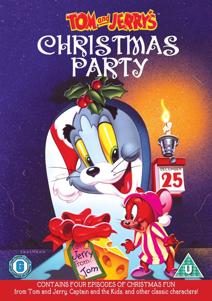 Tom and Jerrys Christmas Party DVD