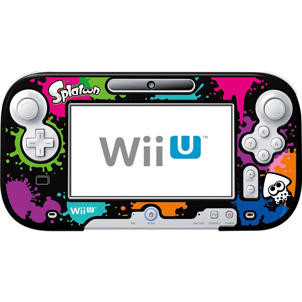 Splatoon Wii U Gamepad Protector Nintendo UK Store