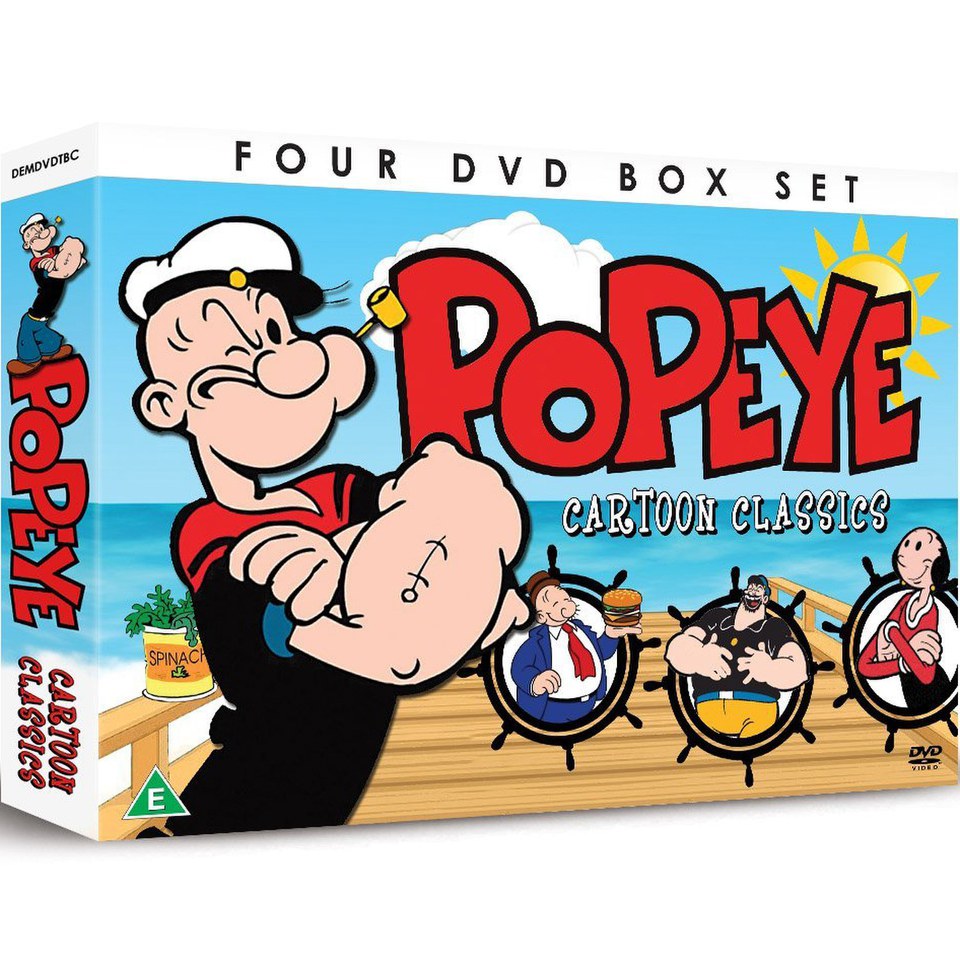 Popeye Cartoon Classic Collection DVD
