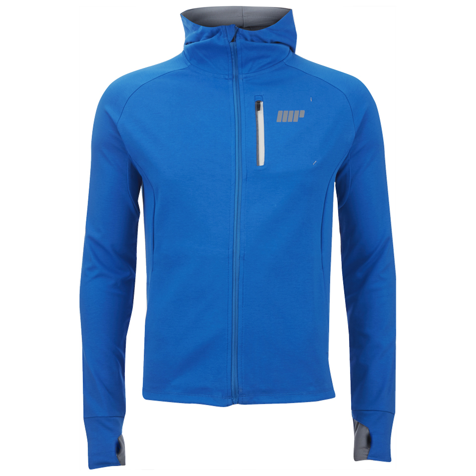 Buy Myprotein Men’s Premium Training Zip Hoodie Blue