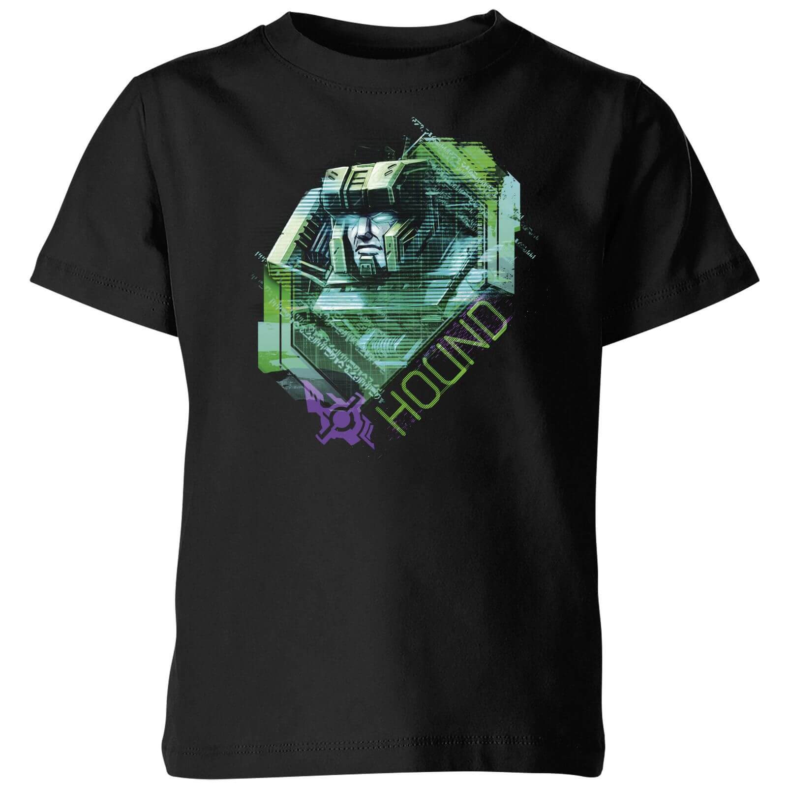 Transformers Hound Glitch Kids' T-Shirt - Black - 7-8 Years