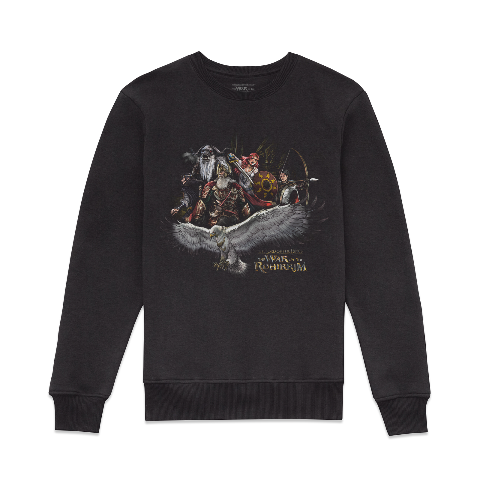 Lord Of The Rings The War of Rohirrim Cinematic Composition Sweatshirt - Black - 5XL