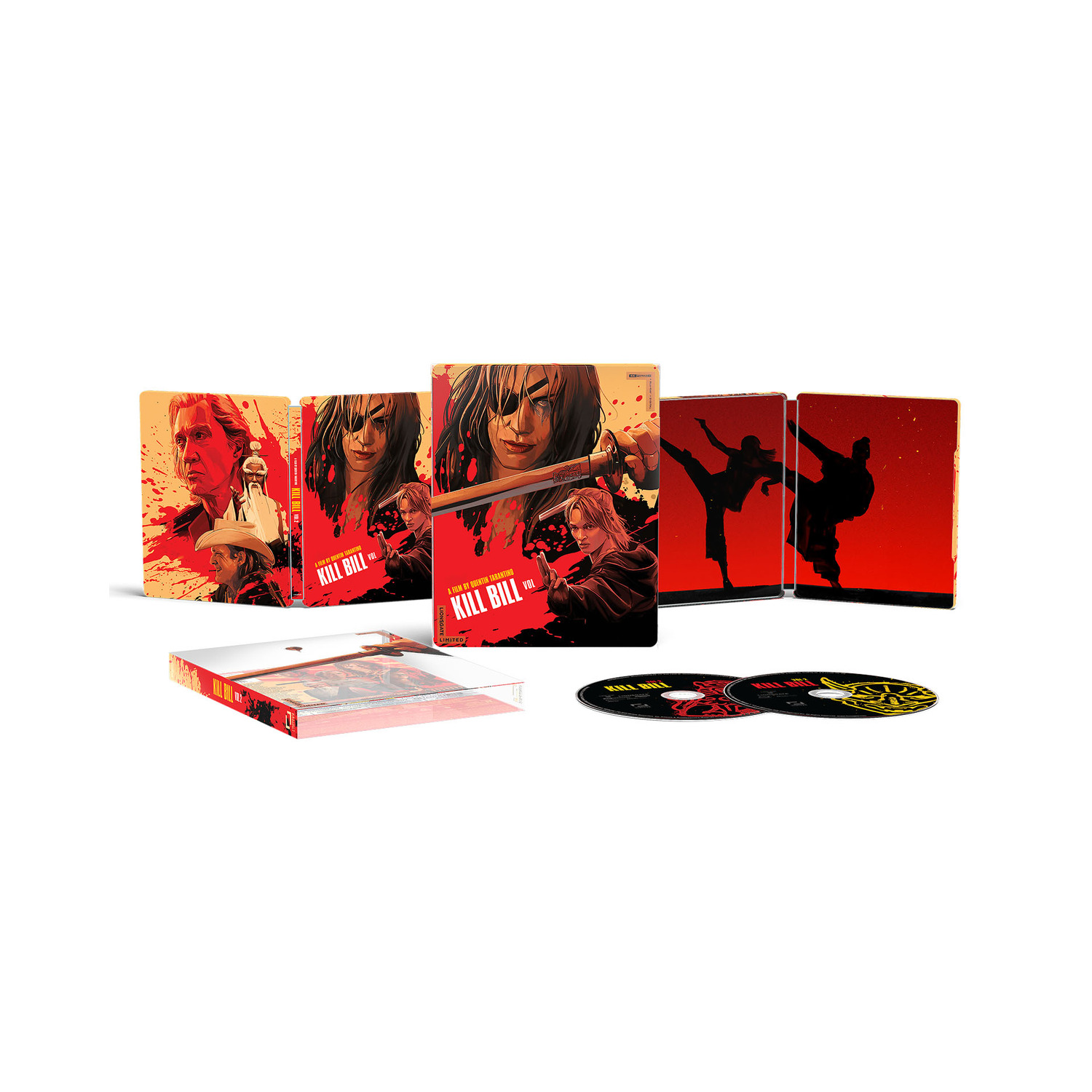 KILL BILL: VOLUME 2 4K ULTRA HD & BLU-RAY STEELBOOK