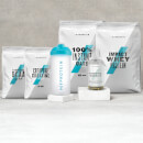 Набор Gain Essentials - Unflavoured 250g - Cookies and Cream 1kg - Unflavoured 250g