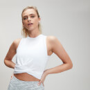 MP Damen Essentials Training Energy Crop Top - Weiß - S