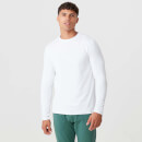 MP Men's Luxe Classic Long Sleeve Crew - White