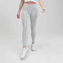 Leggings Power - Branco Rajado