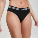 Tanga MP Essentials Seamless da donna - Nero - XS