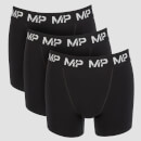 MP Men's Essentials Boxer - Black (3 Pack) - XS