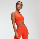 MP Women's Power Longline Sports Bra - Flame - S