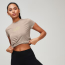 MP Women's Rest Day Twist Front T-Shirt - Praline
