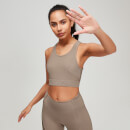 MP Women's Textured Training Sports Bra - Praline - XS