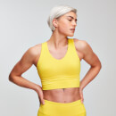 MP Women's Power Longline Sports Bra - Buttercup - XS