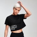 T-shirt court Power MP pour femmes - Noir