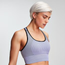 MP Women's Contrast Seamless Sports Bra - Wisteria - XS