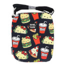 Loungefly Sanrio Hello Kitty Snacks Aop Passport Bag