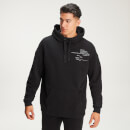 Sudadera con Capucha Rest Day Slogan - Negro
