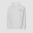 MP Men's Rest Day Slogan Hoodie - White