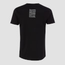 MP Men's Rest Day Slogan T-Shirt - Black - S