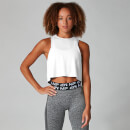 MP Damen Reach Crop Top - Weiß - XS