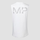 Camiseta sin Mangas Topograph - Blanco
