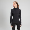 Maglia a maniche lunghe con cerniera ¼ Power Ultra - Nero - XS
