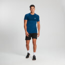 Męski T-shirt bezszwowy z krótkim rękawami z kolekcji Essentials – Pilot Blue Marli