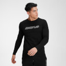 MP Men's Outline Graphic Long Sleeve Top - Black - XXS