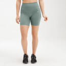 Shape Seamless 無縫系列 女士自行車短褲 - 水洗綠 - XXS