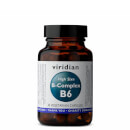 High Six Vitamin B6 with B-Complex Veg Caps - 30 Capsules