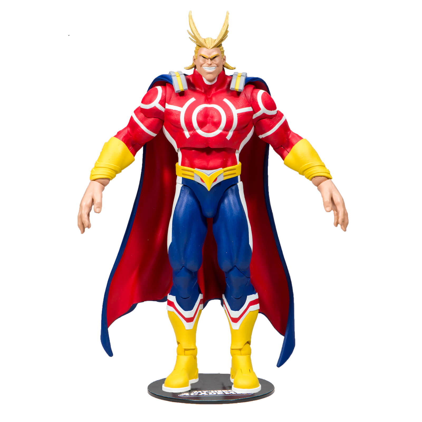 Mcfarlane My Hero Academia Action Figure All Might Silver Age Costume Variant 19 Cm Merchandise Zavvi Us