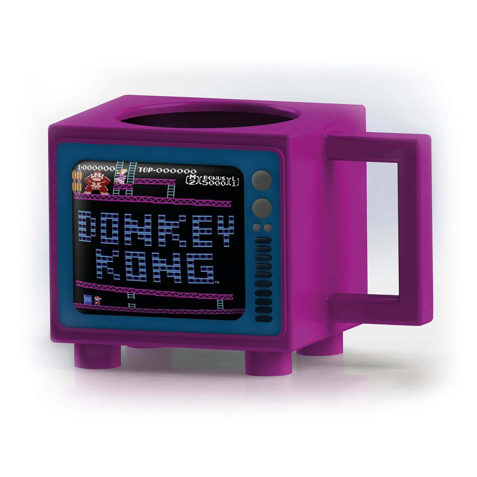 Nintendo Donkey Kong Retro Tv Heat Changing Mug Iwoot Uk