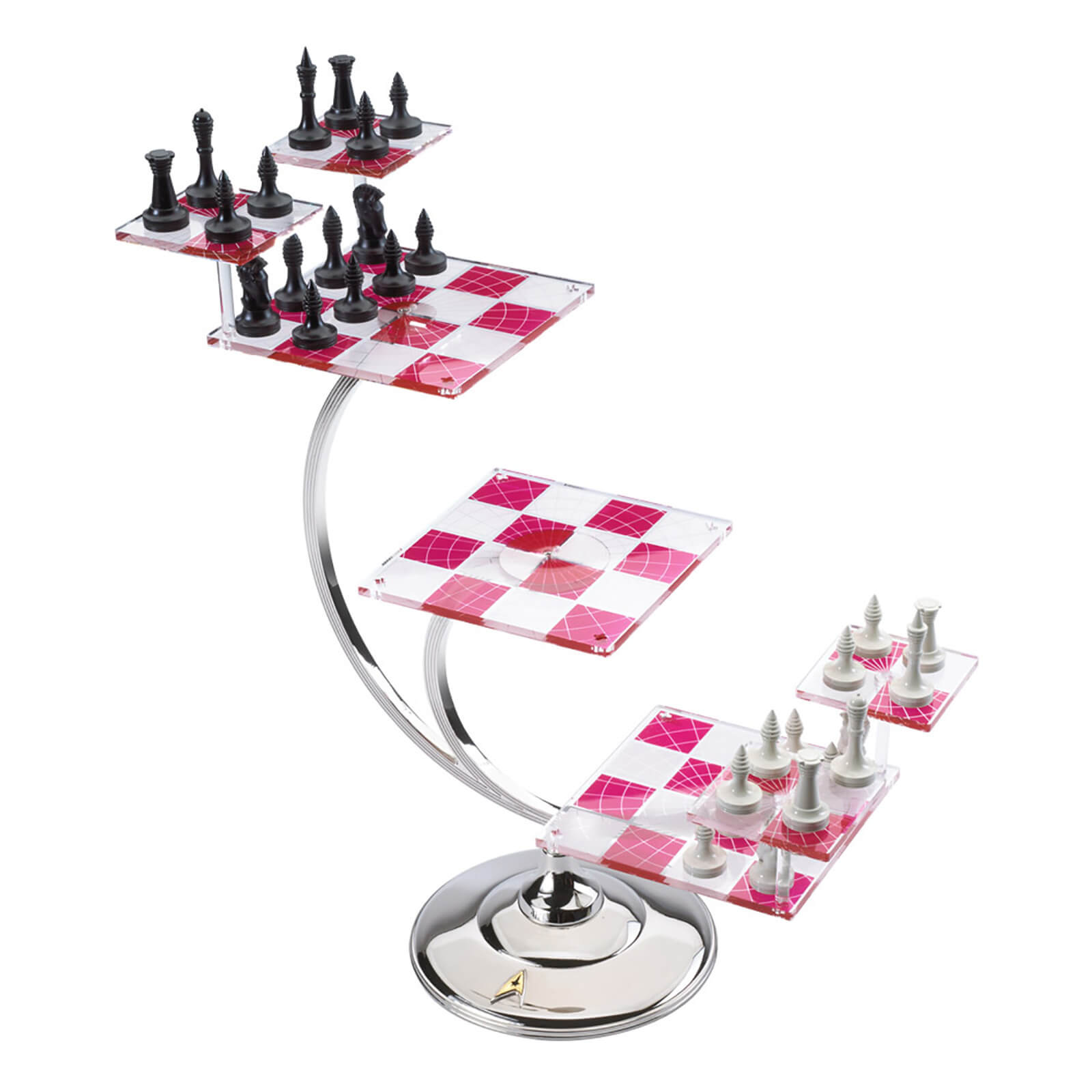 The Noble Collection Star Trek Tri Dimensional Chess Set Merchandise Zavvi Uk