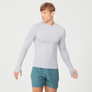 Seamless 無縫系列 男士雕塑長袖衫 - 銀