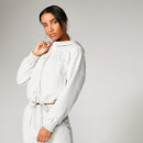 Krótka Bluza z Kapturem z kolekcji Revive - Grey Marl
