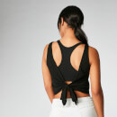MP Tie-Up Vest - Black - S