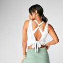 MP Tie-Up Vest - White - S