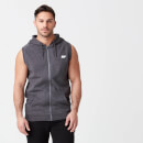 MP Men's Tru-Fit Sleeveless Hoodie - Charcoal