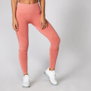 Acid Wash Leggings - Copper Rose