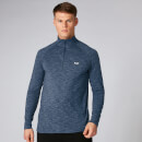 Bluza Performance z Zamkiem ¼ - Dark Indigo Marl
