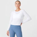 Dry-Tech Long Sleeve T-Shirt - White