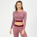 MP Women's Inspire Seamless Crop Top - Dusty Rose