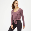 Myprotein Twist Long Sleeve T-Shirt - Mauve