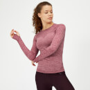Inspire Seamless Long Sleeve Top - Dusty Rose