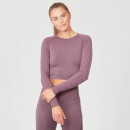 MP Women's Shape Seamless Crop Top - Mauve