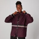 MP Women's Sleeve Stripe Windbreaker Jacket - Malbec
