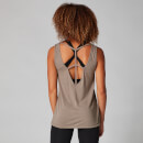 Camiseta de Tirantes Strap Detail - Marrón