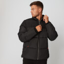 Chaqueta Acolchada Double Panel - Negro - XS